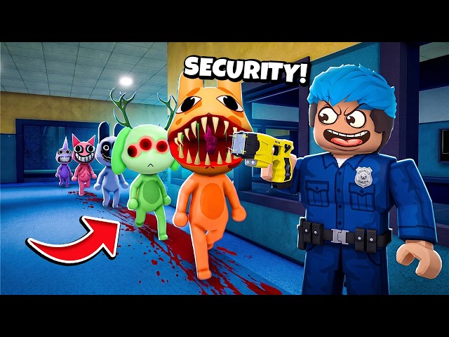 Survive The Nights as a Security Guard | ROBLOX | Animal Hospital Anomaly