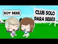 ENCONTRÉ UN CLUB SOLO PARA BEBÉS... Y FINGÍ SER UNO EN BROOKHAVEN ROBLOX