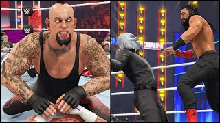 WWE 2K24 Roman Reigns Gold Championship On The Line In Survival Match