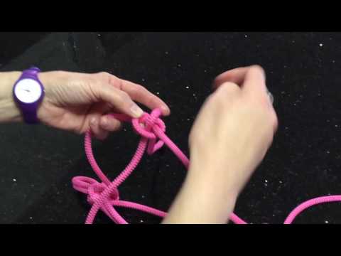 How to make a rope halter - part 2 noseband knot problem solved.