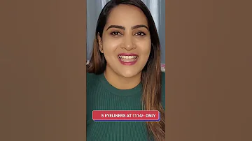 Beauty Products Under Rs 120 Only On Shopsy Youtube Shorts Eyeliners Liners 