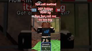 Sun coil Method World Record #roblox #growagarden #growagardenroblox #worldrecord