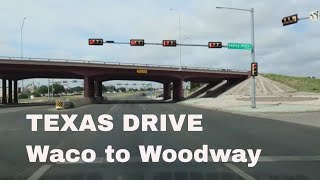 TEXAS DRIVE Downtown to Woodway on 84 West