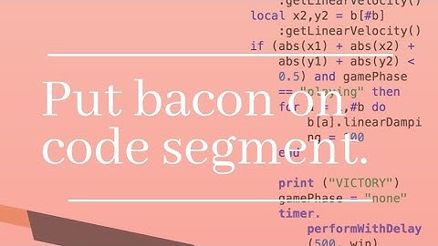 Bacon-The Game #102 code segment