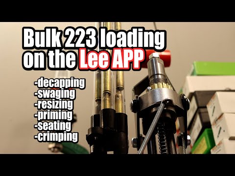 Loading 223 on the Lee APP - Start to Finish