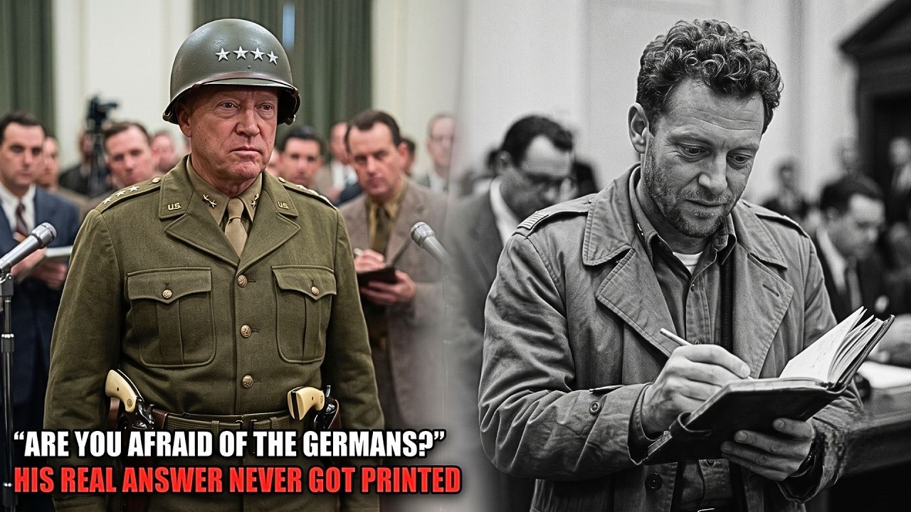 "What Patton Did When a Reporter Asked Him If He Was Afraid of the Germans"