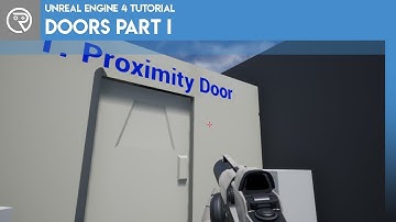 Unreal Engine 4 Tutorial - Doors Part 1 - Proximity Doors