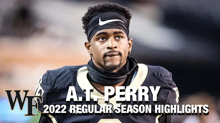 A.T. Perry 2022 Regular Season Highlights | Wake F...