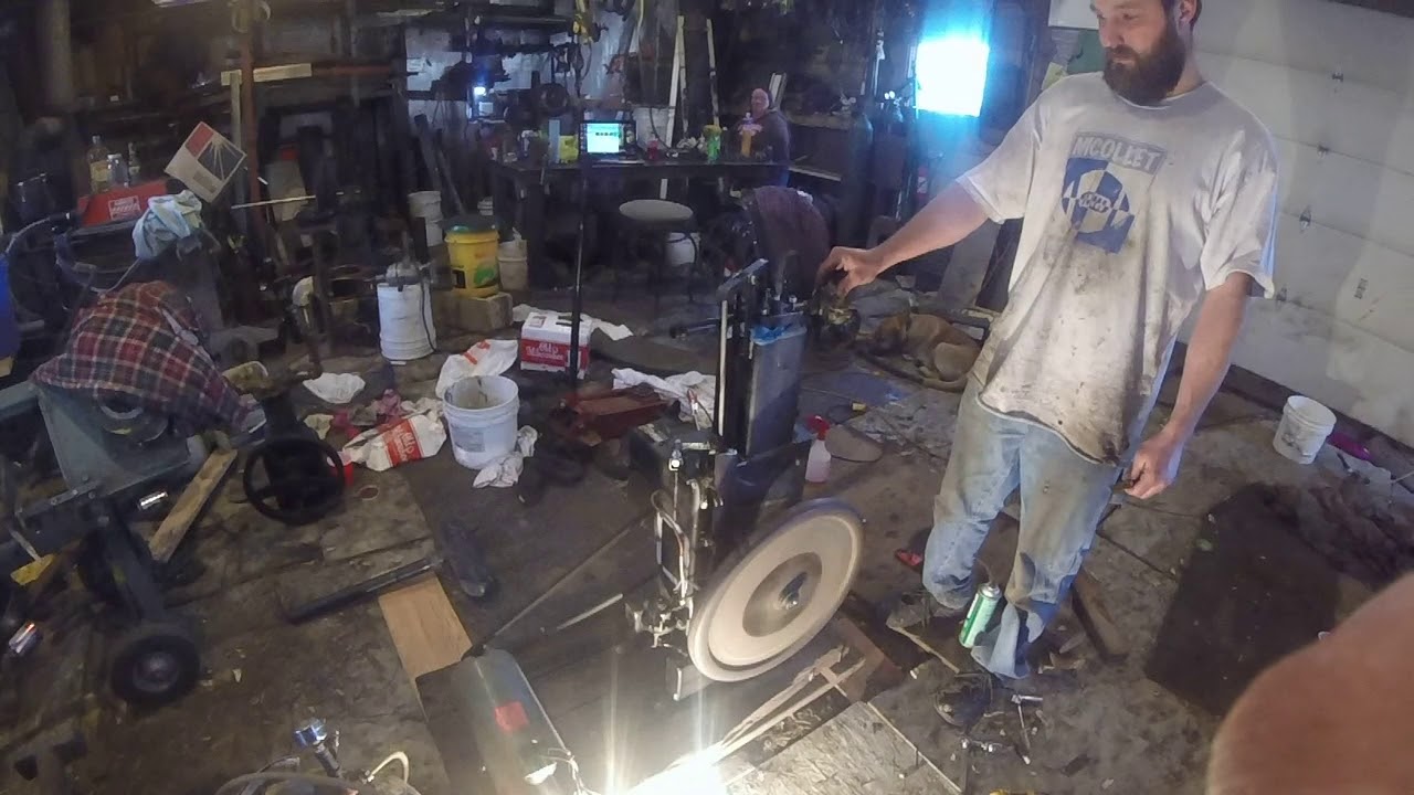 Putting The Home Built Engine To Work - YouTube