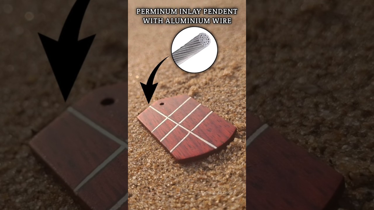 A DOG TAG INLAY ALUMINIUM WIRE 