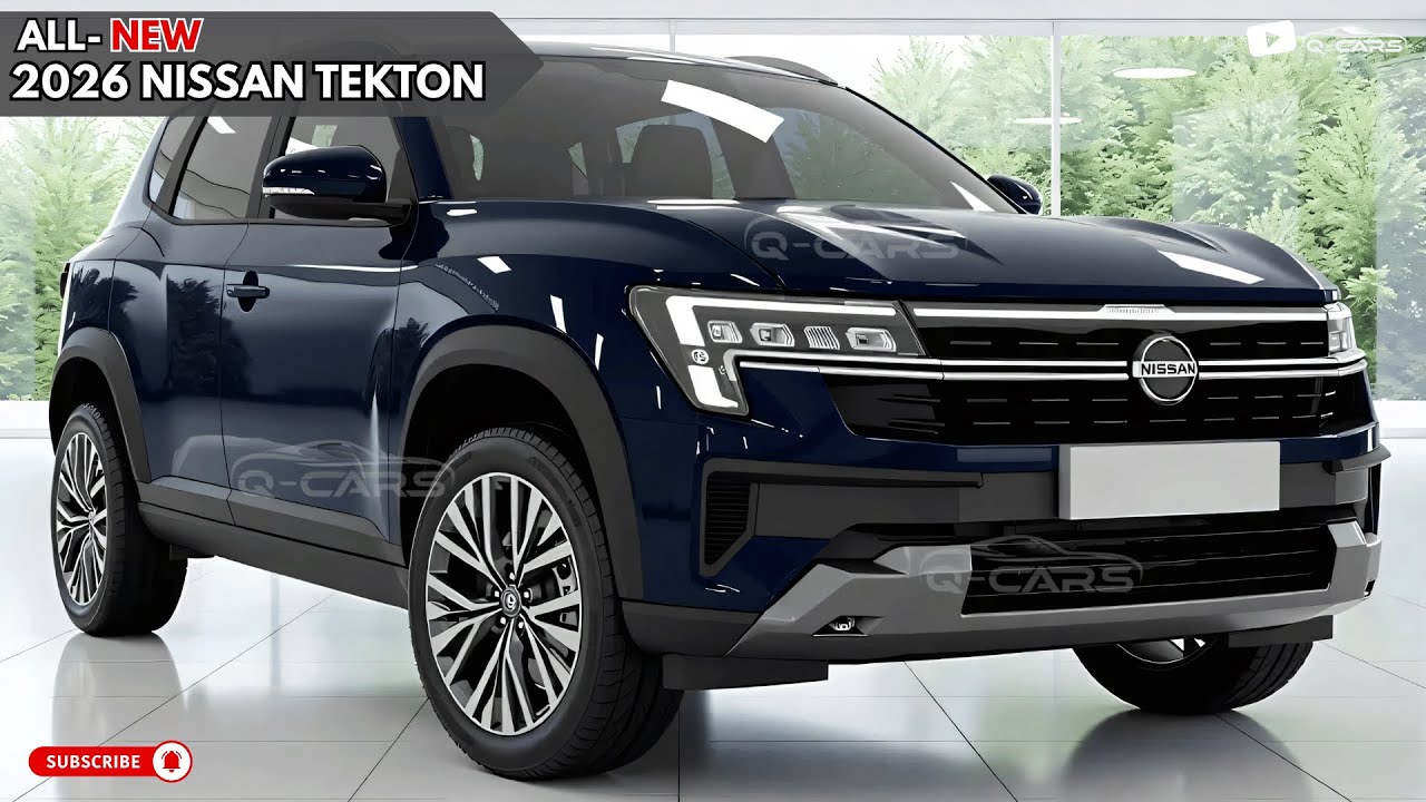Новый Nissan Tekton 2026 года — больше, смелее и мощнее!