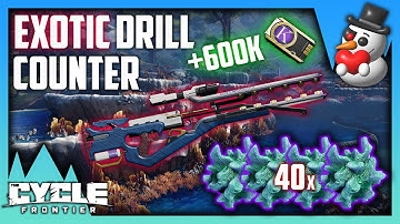 Double LASER DRILL EXOTIC Counter +600K Profit // High MMR PvP // The Cycle: Frontier
