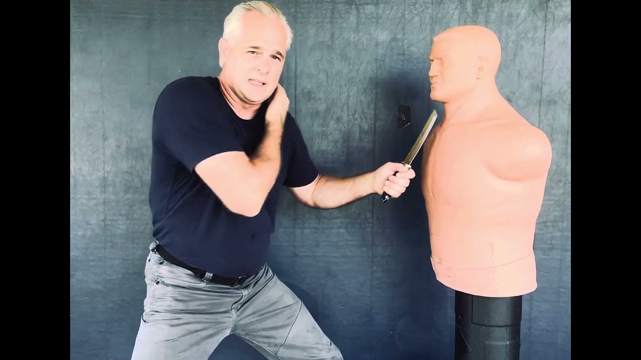 First 7 knife slashes w/defang the snake.