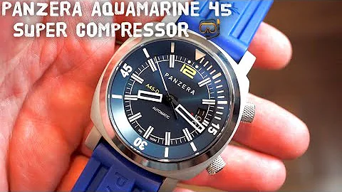 PANZERA Aquamarine Pro Diver MK2 45 Super Compress...
