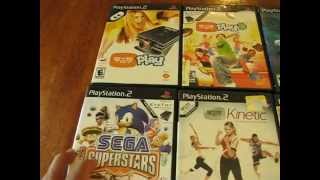 Mi coleccion de juegos PS2 Eye Toy camara