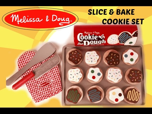 Melissa & Doug Slice & Bake Christmas Cookie Play Set