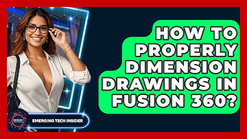 How To Properly Dimension Drawings In Fusion 360? - Emerging Tech Insider