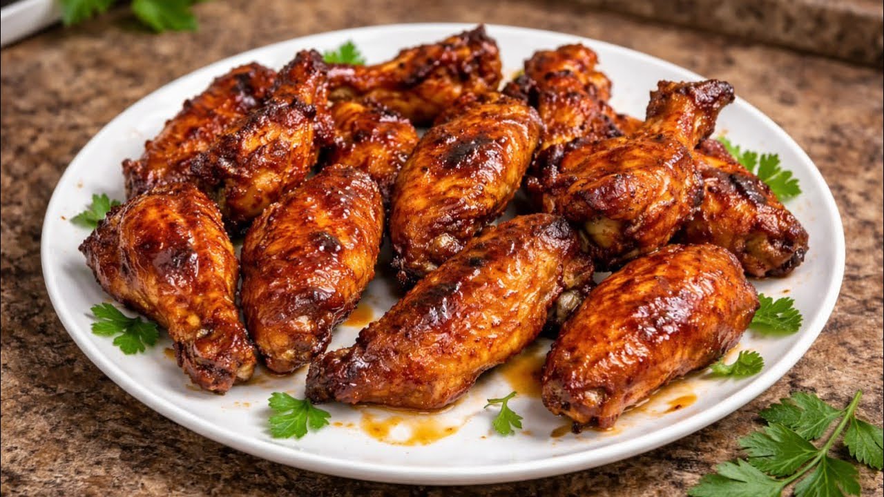 The Crispiest Spicy Chicken Wings in the Oven   No Frying!