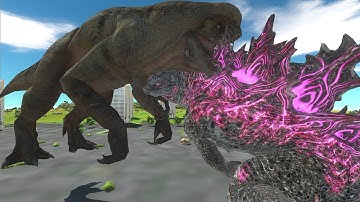 Jurassic World Rebirth : Godzilla VS. D-Rex ! - Animal Revolt Battle Simulator