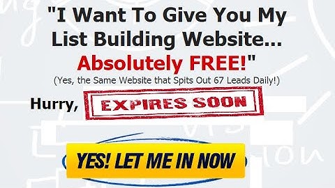 Free Lead System Forever How To Use Lead Lightning Power Lead System