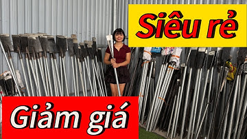 Xà beng vừa to vừa dài thép day đường tàu đúc liền nguyên khối giá rẻ nhất thị trường