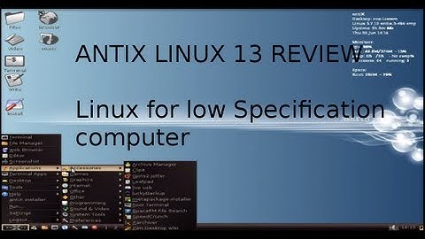 The New Antix Linux 13.1 Review