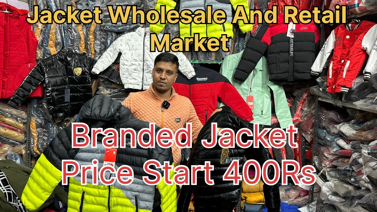 Branded Jacket Market ll Wholesale Jacket Market ll Jacket Best Price Start 400RS llAll Types