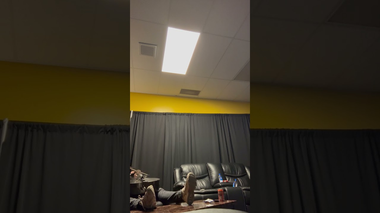 Bach in the BOK Center back lounge (Tulsa, Oklahoma)