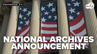 🔴LIVE: National Archives makes special announcement for America’s 250th Anniversary