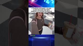 A husband boarded a plane alone because his wife insisted on buying Starbucks #news