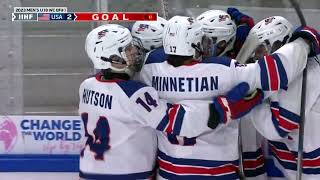 Team USA Advances to U18 Men's Worlds Semifinals with 4-1 Win over Czechia | 2023 U18 Men's Worlds