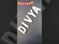 Divya | foam cutting | #foamcutting #satisfying #art #asmr #drawing #shorts
