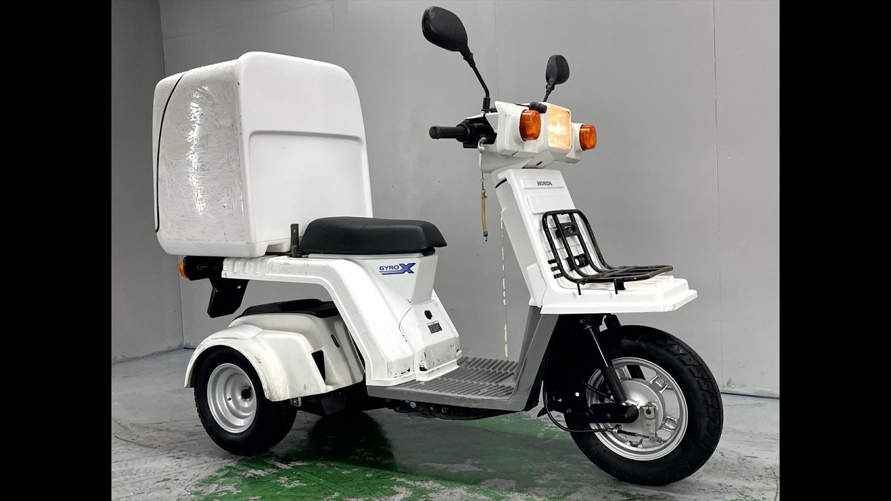 低走行 ワンオーナー ガレージ保管 ジャイロX TD02 4スト インジェクション　後期型 販売車両紹介】ホンダ ジャイロX TD02 佐賀武雄 Garage-J イオ 詳細は