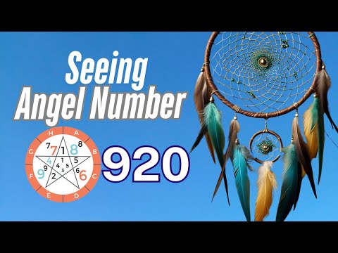 Numbers Sign 920 Discover the Meaning Behind Angel Number 920 | Spiritual Guidance ...
