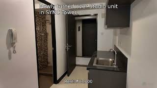 Brand New Studio Unit in Sync Tower Pasig