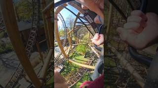 Lets ride Falcon 🦅 #shorts #viral #rollercoaster #themepark