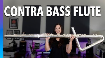 CONTRABASS FLUTE!!! | Full Review of the Eva Kingma Contrabass Flute and Demo