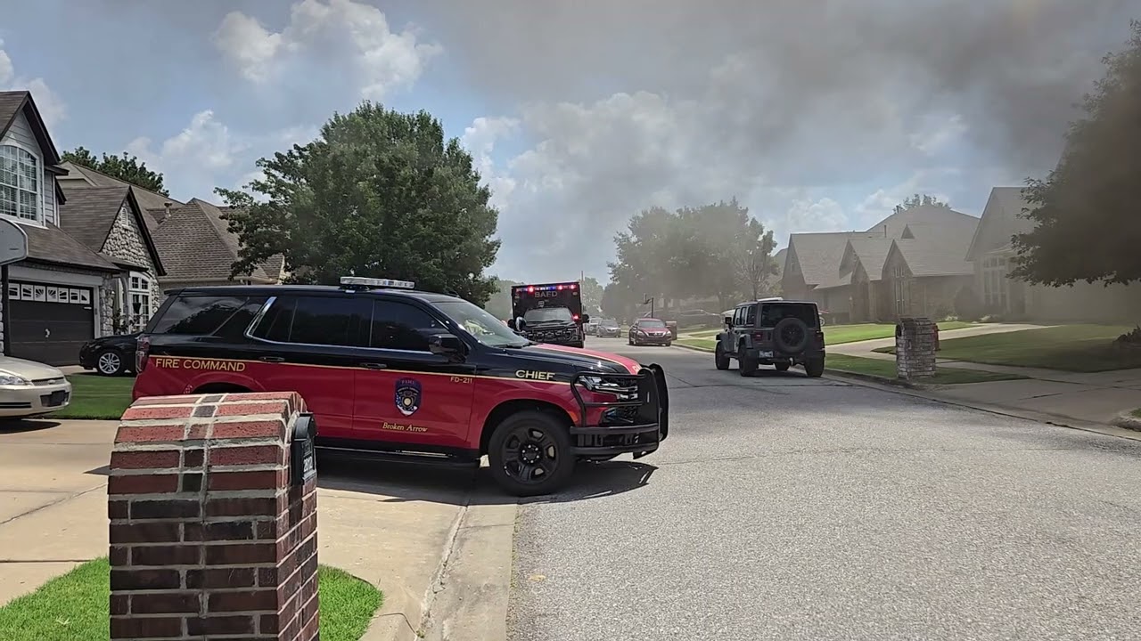 Broken Arrow, OK House Fire; 08-04-24 **Pre-Arrival**
