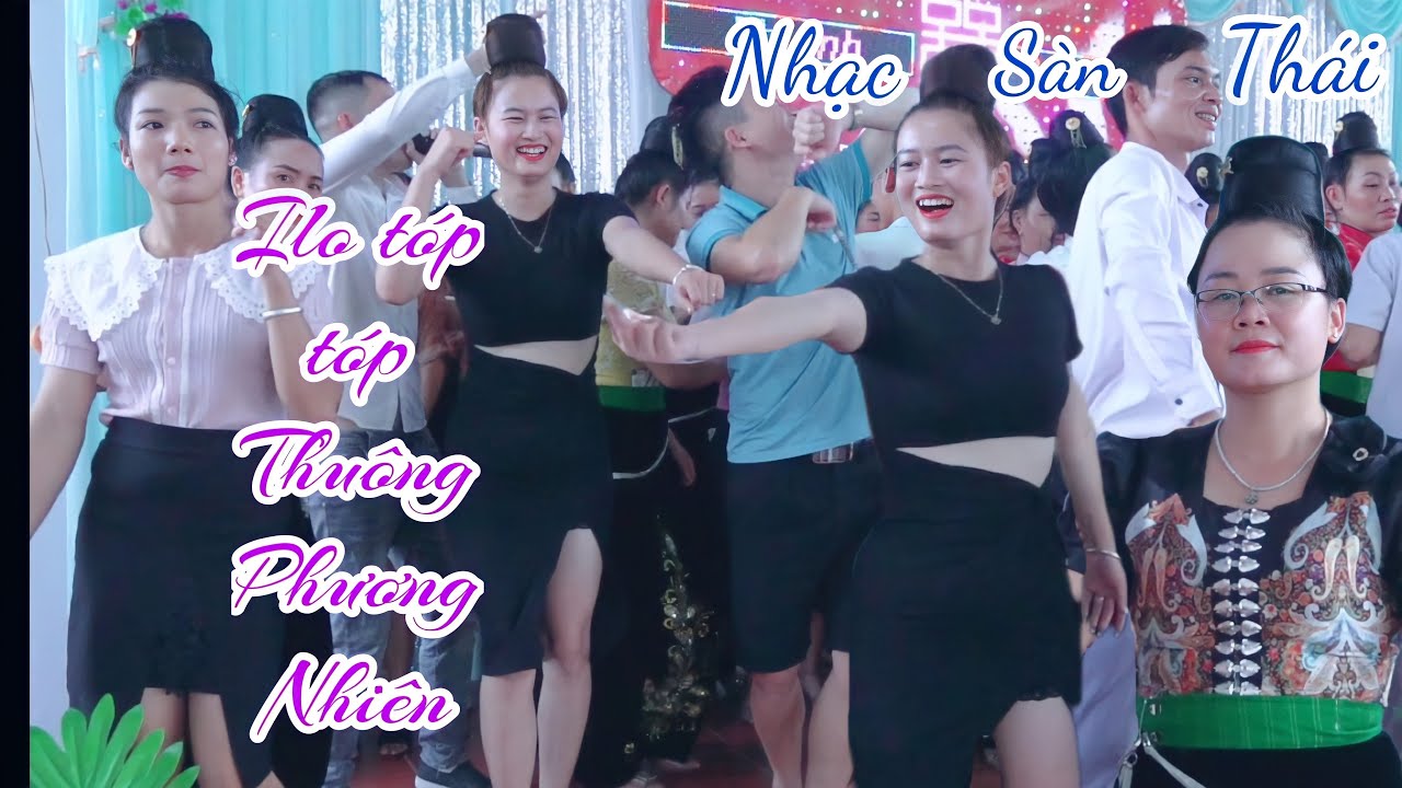 DanCe Nhạc Sàn Thái / Chị Em Bản Sen To Tông Cọ Quẩy Banh Nóc Rạp Mừng LVQ Thị Ánh Văn Thanh