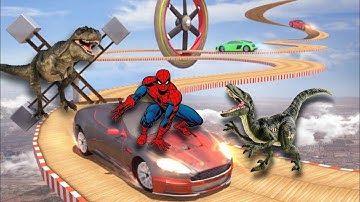 Mega Ramp Car Stunts Racing Impossible Tracks 3D #1 - Android Gameplay #2022gameplay #games #android