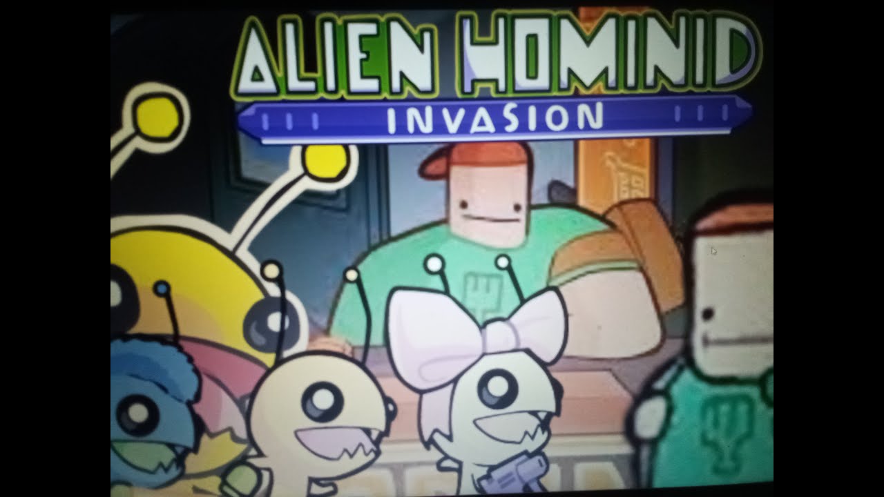 jogando alien hominid invasion - YouTube