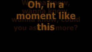 Chanée & N'evergreen - In a Moment like this-lyrics