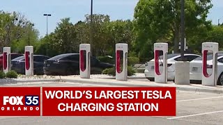 World's largest Tesla charging station coming to Florida