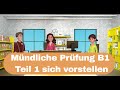 Sich vorstellen | B1 DTZ Sprechen Teil 1 – Übung