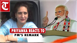 Priyanka Gandhi on PM Modi Adani-Ambani remark