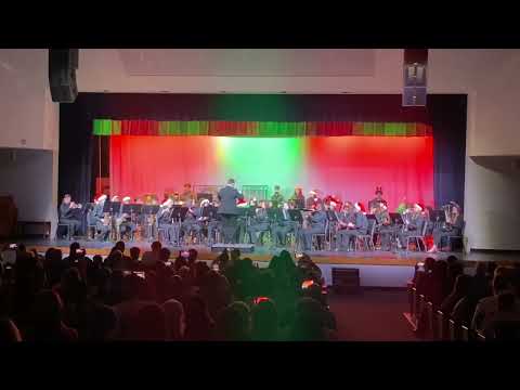 Davidsen Middle School Band-Christmas Medley 2022 Winter Concert