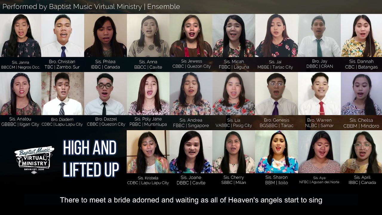 High and Lifted Up | Baptist Music Virtual Ministry | Ensemble