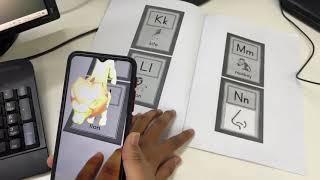 AR for Teaching Alphabets with animation