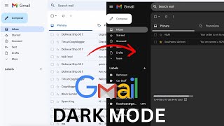 How To Change Gmail To Dark Mode (2025) - Quick Tutorial