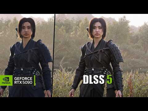 DLSS 5 vs Vanilla Comparison - Assassin's Creed Shadows - 4K